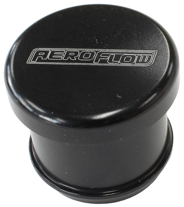 Aeroflow Performance Black Finish Blow-Off Valve Block-Off Plug - 25mm AF64-5225BLK Autofit
