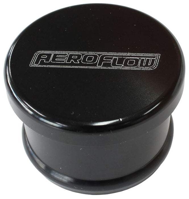 Aeroflow Performance Black Finish Blow-Off Valve Block-Off Plug - 34mm AF64-5234BLK Autofit