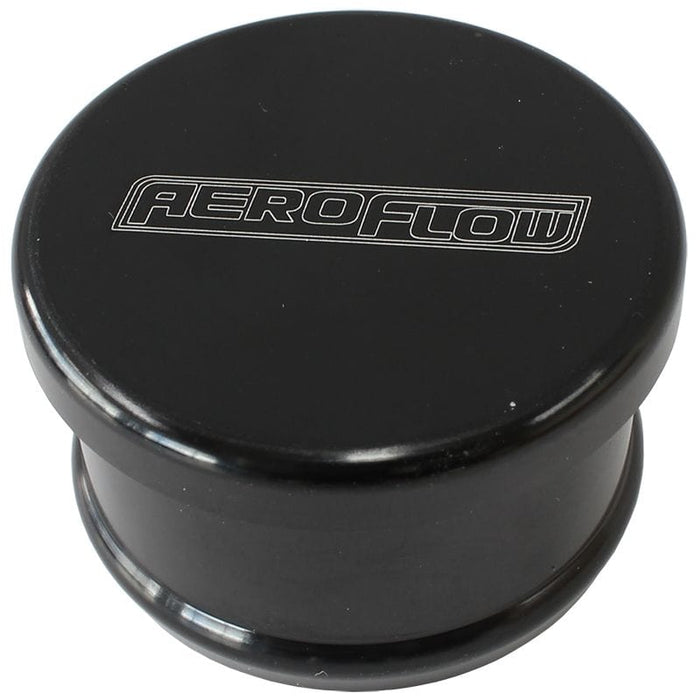 Aeroflow Performance Black Finish Blow-Off Valve Block-Off Plug - 38mm AF64-5238BLK Autofit