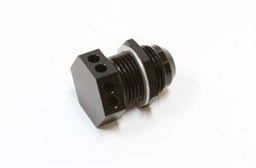Aeroflow Performance Black Finish Bolt In Breather Bulkhead -12 AF777-12BLK Autofit