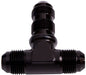 Aeroflow Performance Black Finish. Bulkhead Nuts Sold Separately Bulkhead AN Tee -4AN AF834-04BLK Autofit