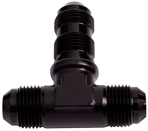Aeroflow Performance Black Finish. Bulkhead Nuts Sold Separately Bulkhead AN Tee -8AN AF834-08BLK Autofit