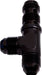 Aeroflow Performance Black Finish. Bulkhead Nuts Sold Separately Bulkhead AN Tee On The Run -12AN AF804-12BLK Autofit
