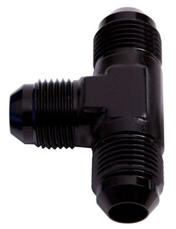 Aeroflow Performance Black Finish Flare AN Tee -16AN AF824-16BLK Autofit