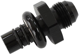 Aeroflow Performance Black Finish Ford EFI Regulator Adapter -8AN with .550" Shank AF64-5508BLK Autofit