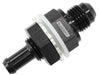 Aeroflow Performance Black Finish Fuel Cell Bulkhead Fitting -8AN to 1/2" Barb AF927-08-08BLK Autofit