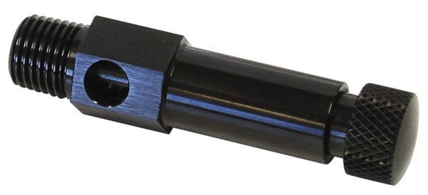 Aeroflow Performance Black Finish Injector Hat Adjustable Air Bleed AF49-2000BLK Autofit