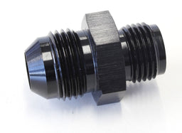 Aeroflow Performance Black Finish Inverted Seat Adapter 5/8"-18 to -8AN AF704-08BLK Autofit