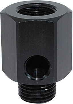 Aeroflow Performance Black Finish. M12 x 1.5 Metric Extension with 1/8" Port AF810-M12-02BLK Autofit