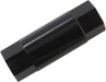 Aeroflow Performance Black Finish M6 Female Hex Spacer, 40mm Length AF64-4385BLK Autofit