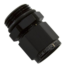 Aeroflow Performance Black Finish Male -12 ORB to Female -12AN Swivel Adapter AF907-12BLK Autofit
