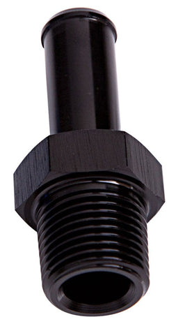 Aeroflow Performance Black Finish Male NPT to Barb Straight Adapter 1/8" to 3/8" AF841-02-06BLK Autofit