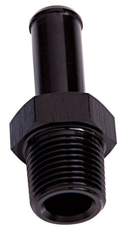 Aeroflow Performance Black Finish Male NPT to Barb Straight Adapter 3/4" to 3/4" AF841-12BLK Autofit