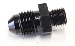 Aeroflow Performance Black Finish Metric to Male Flare Adapter M8 x 1.0mm to -4AN AF728-04BLK Autofit