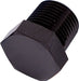 Aeroflow Performance Black Finish NPT Hex Head Plug 1" AF933-16BLK Autofit