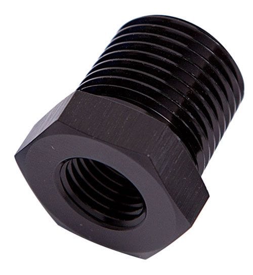 Aeroflow Performance Black Finish NPT Pipe Reducer 1" to 3/4" AF912-16-12BLK Autofit