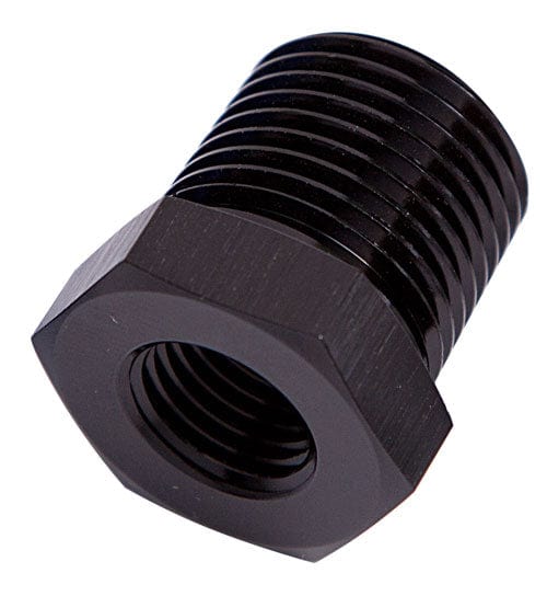 Aeroflow Performance Black Finish NPT Pipe Reducer 3/8" to 1/8" AF912-06-02BLK Autofit