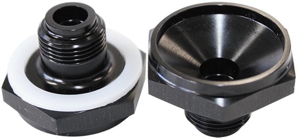Aeroflow Performance Black finish Power Valve Blank Plug AF699-00BLK Autofit