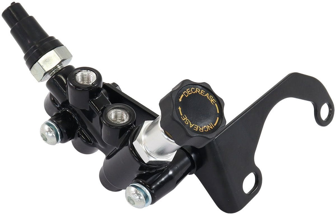Aeroflow Performance Black Finish, Right Hand Side Mounting Position. Brake Combination Proportioning Valve Bracket AF300-149 Autofit