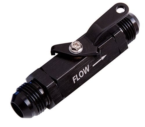 Aeroflow Performance Black Finish Shut Off Valve -10AN AF1000-10BLK Autofit