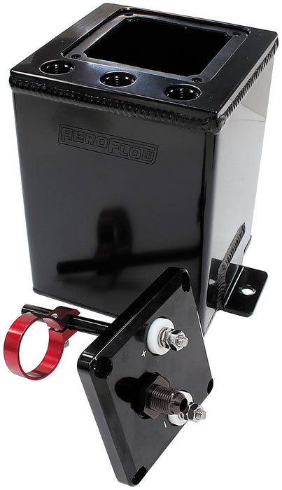 Aeroflow Performance Black Finish Single 40mm Pump Surge Tank AF77-4055BLK Autofit