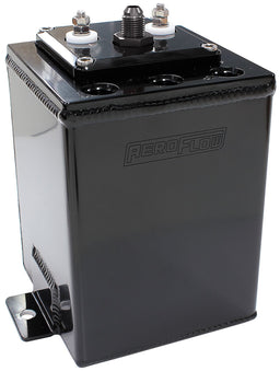Aeroflow Performance Black Finish Single 40mm Pump Surge Tank AF77-4055BLK Autofit