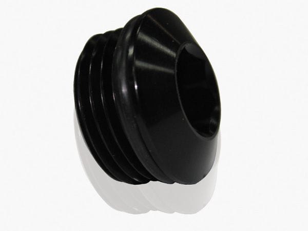 Aeroflow Performance Black Finish Slimline ORB Port Plug -20AN AF813-20BLK Autofit
