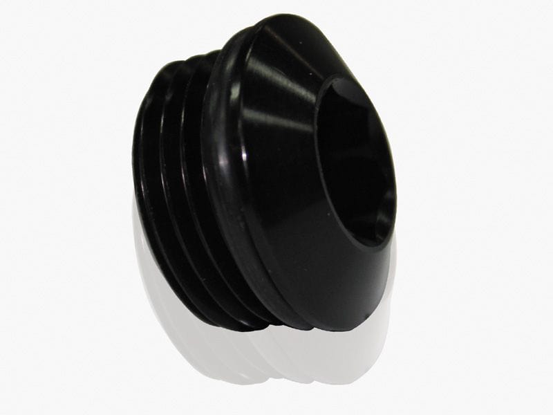 Aeroflow Performance Black Finish Slimline ORB Port Plug -4AN AF813-04BLK Autofit
