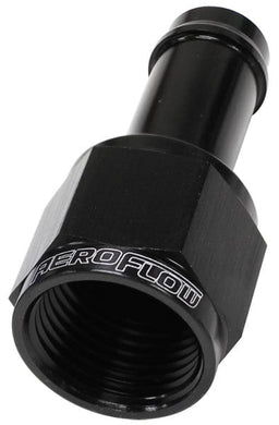 Aeroflow Performance Black Finish Straight Hose Barb 5/16" to -6AN Female AF411-06-05BLK Autofit