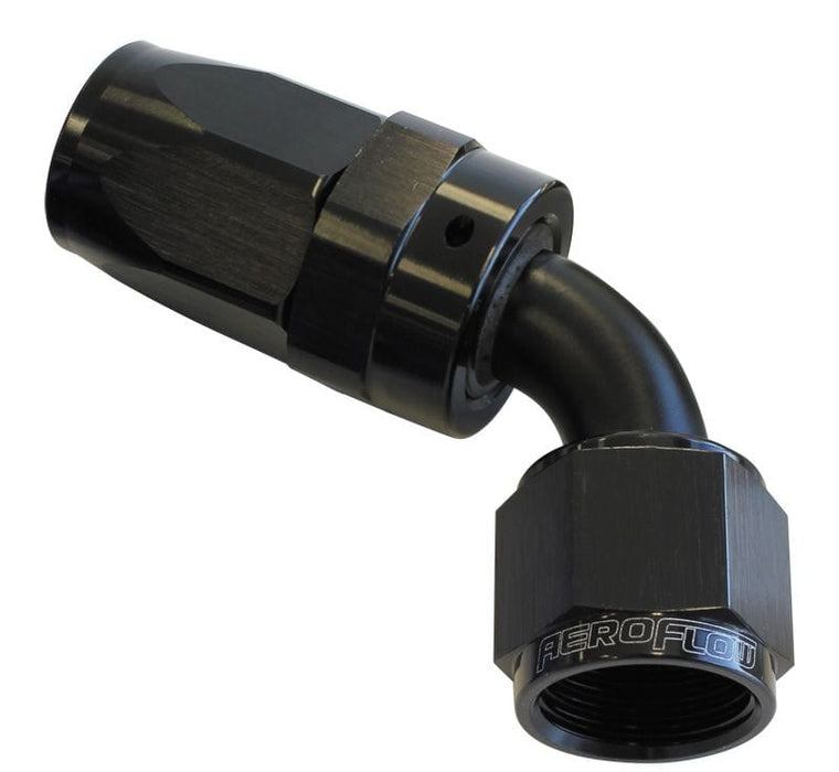 Aeroflow Performance Black Finish. Suit 100 & 450 Series Hose 100 Series Taper 60° Swivel Hose End -12AN AF118-12BLK Autofit
