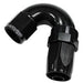 Aeroflow Performance Black Finish. Suit 100 & 450 Series Hose 150 Series Taper One-Piece Full Flow Swivel 150° Hose End -12AN AF155-12BLK Autofit