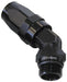 Aeroflow Performance Black Finish. Suit 100 & 450 Series Hose ORB Taper Swivel 45° Hose End -16 ORB to -12AN AF844-12-16BLK Autofit