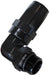 Aeroflow Performance Black Finish. Suit 100 & 450 Series Hose ORB Taper Swivel 90° Hose End -10AN to -12AN AF849-12-10BLK Autofit