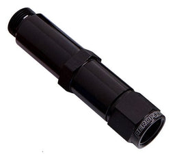 Aeroflow Performance Black Finish. Suit Barry Grant / Demon Carburettor Adapter - Female -6AN AF161-06-1BLK Autofit
