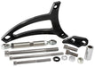 Aeroflow Performance Black Finish. Suit Ford 351W with passenger side water pump hose inlet Standard Mount Billet Alternator Bracket AF64-4005BLK Autofit