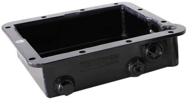 Aeroflow Performance Black Finish. Suit Ford C4 3" Deep Fabricated Transmission Pan AF72-3000BLK Autofit