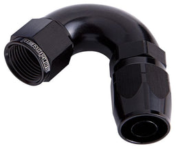 Aeroflow Performance Black Finish. Suits 100 & 450 Series Hose 550 Series Cutter One-Piece Full Flow Swivel 120° Hose End -8AN AF554-08BLK Autofit