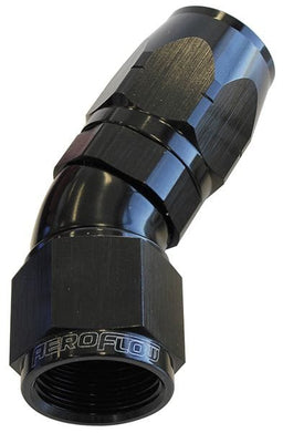 Aeroflow Performance Black Finish. Suits 100 & 450 Series Hose 550 Series Cutter One-Piece Full Flow Swivel 30° Hose End -12AN AF557-12BLK Autofit