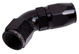 Aeroflow Performance Black Finish. Suits 100 & 450 Series Hose 550 Series Cutter One-Piece Full Flow Swivel 45° Hose End -8AN AF552-08BLK Autofit