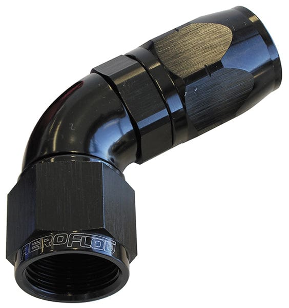 Aeroflow Performance Black Finish. Suits 100 & 450 Series Hose 550 Series Cutter One-Piece Full Flow Swivel 60° Hose End -4AN AF558-04BLK Autofit