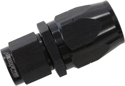 Aeroflow Performance Black Finish. Suits 100 & 450 Series Hose 550 Series Cutter Style One Piece Straight Stepped Hose End -6AN to -8 Hose AF50 Autofit