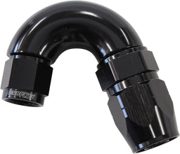 Aeroflow Performance Black Finish. Suits 100 & 450 Series Hose 550 Series Cutter Style One Piece Swivel 150° Stepped Hose End -6AN to -8 Hose A Autofit