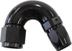 Aeroflow Performance Black Finish. Suits 100 & 450 Series Hose 550 Series Cutter Style One Piece Swivel 150° Stepped Hose End -8AN to -6 Hose A Autofit