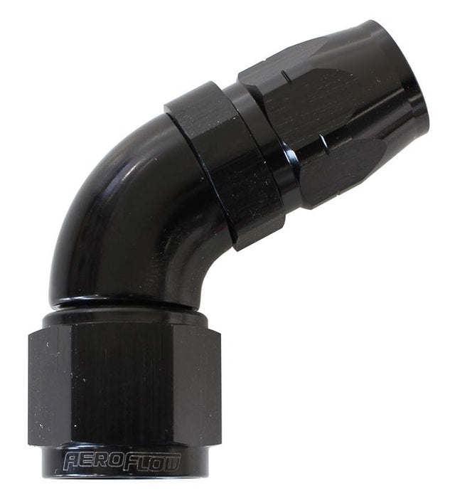 Aeroflow Performance Black Finish. Suits 100 & 450 Series Hose 550 Series Cutter Style One Piece Swivel 60° Stepped Hose End -10AN to -8 Hose A Autofit
