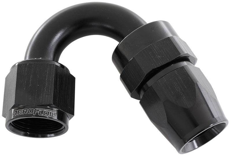 Aeroflow Performance Black Finish. Suits 200 & 250 Series Hose 200 Series PTFE 150° Hose End -12AN AF205-12DBLK Autofit