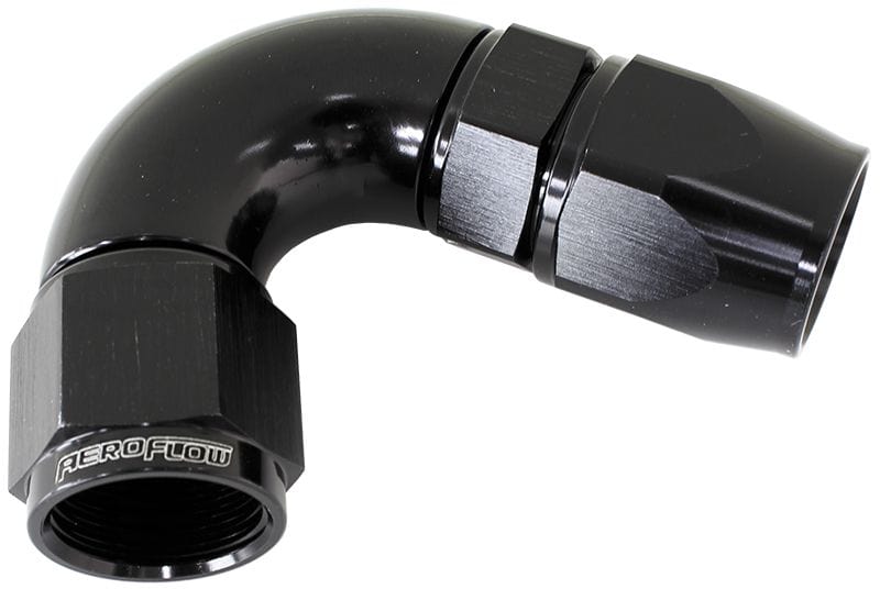 Aeroflow Performance Black Finish. Suits 200 & 250 Series Hose 570 Series PTFE 120° Hose End -8AN AF574-08DBLK Autofit