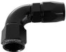 Aeroflow Performance Black Finish. Suits 200 & 250 Series Hose 570 Series PTFE 90° Hose End -10AN (25 Pack) AF573-10DBLK-25 Autofit