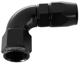 Aeroflow Performance Black Finish. Suits 200 & 250 Series Hose 570 Series PTFE 90° Hose End -8AN (25 Pack) AF573-08DBLK-25 Autofit