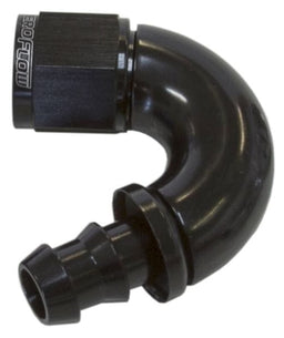 Aeroflow Performance Black Finish. Suits 400 & 500 Series Hose 510 Series Full Flow Tight Radius Push Lock 150° Hose End -4AN AF515-04BLK Autofit