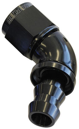 Aeroflow Performance Black Finish. Suits 400 & 500 Series Hose 510 Series Full Flow Tight Radius Push Lock 60° Hose End -6AN AF518-06BLK Autofit